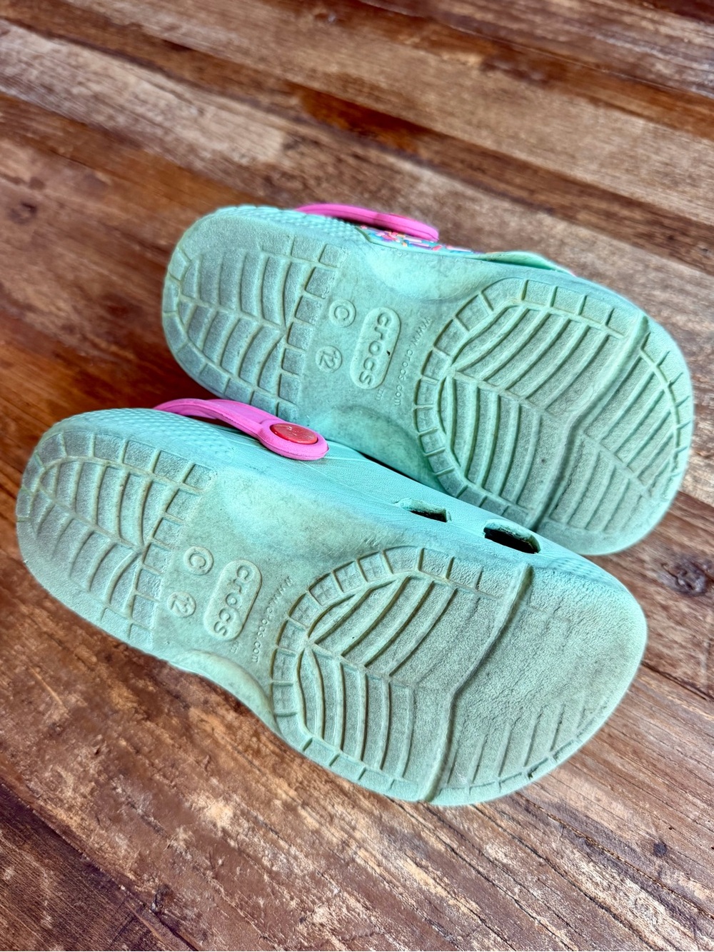 Kids Fun Lab Ice cream Crocs Sz 12 - Picture 6 of 6